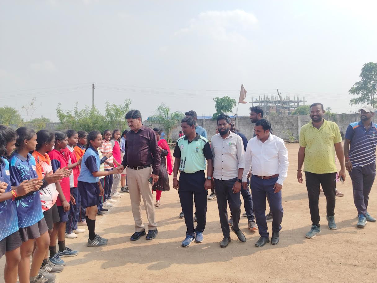 Sub-junior handball selection trials for girls held
