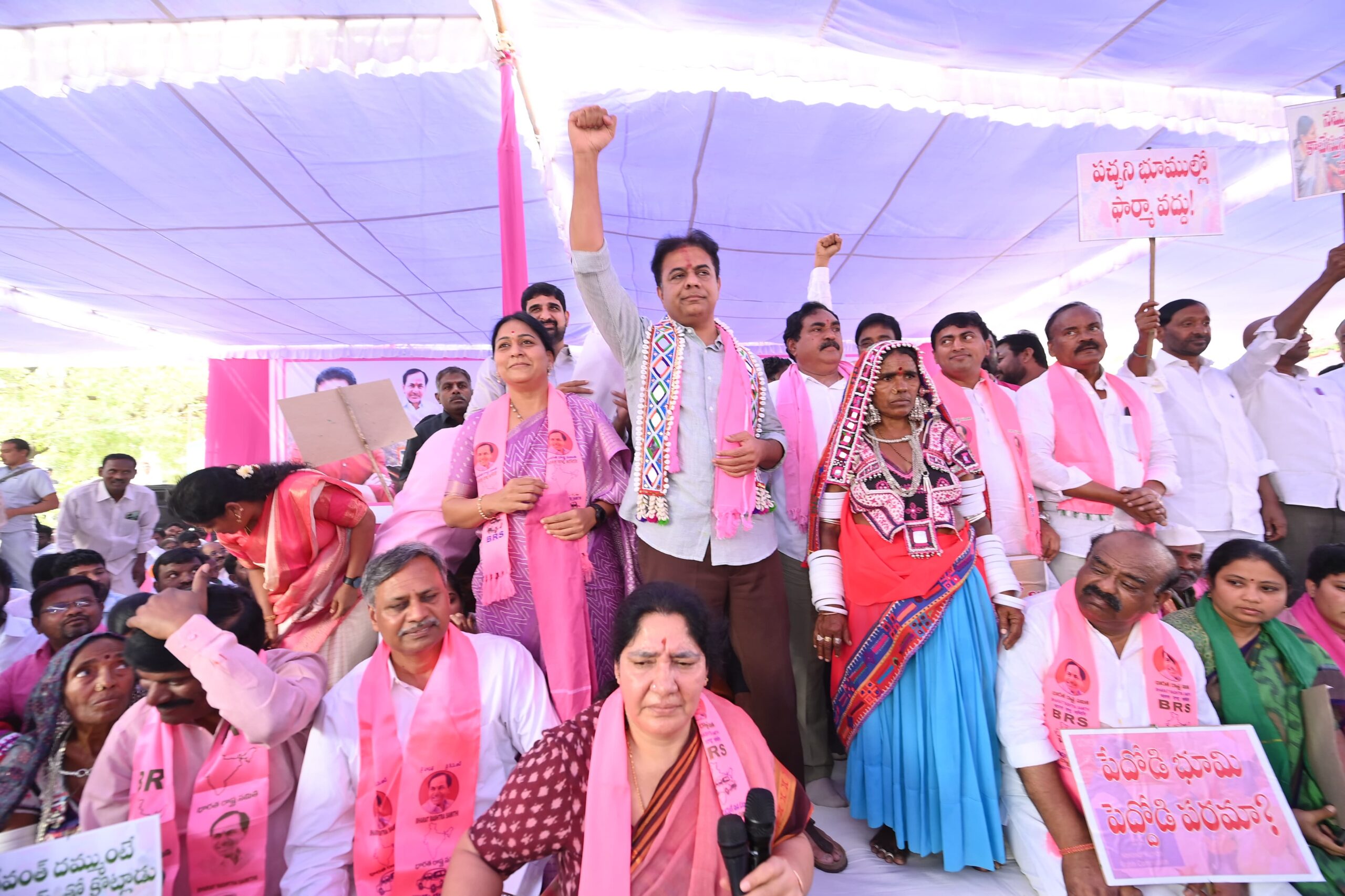 BRS cadre is a force built by KCR unafraid & unyielding-KTR
