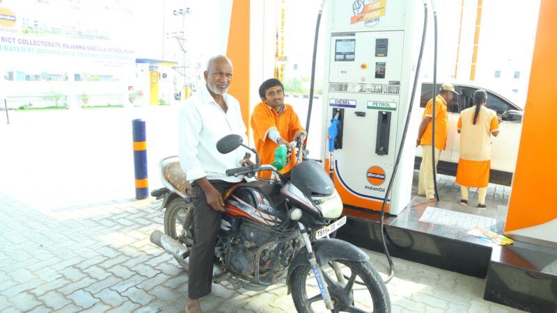 Petrol Bunk Empowering Disabled & Transgender Communities in Sircilla