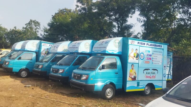 Mobile Fish Vending Vehicles to be Launched Under Indira Women’s Empowerment Program