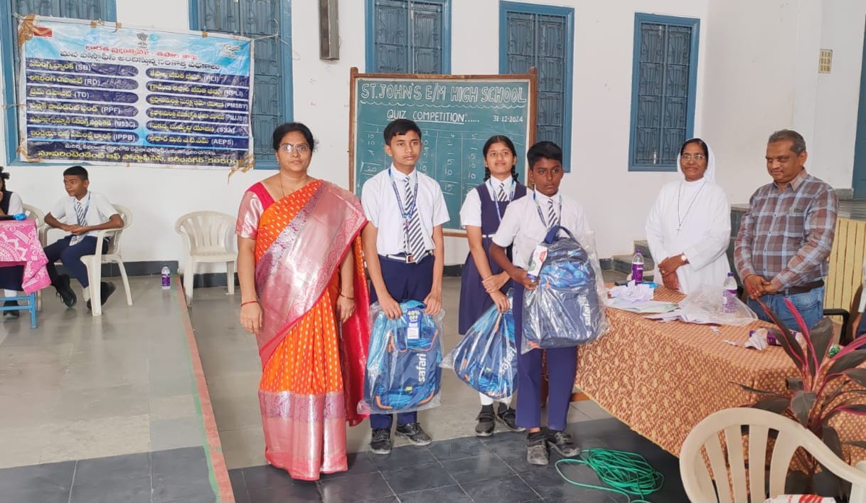 Postal Department Organizes Quiz Competition to Promote Awareness of Schemes and Services