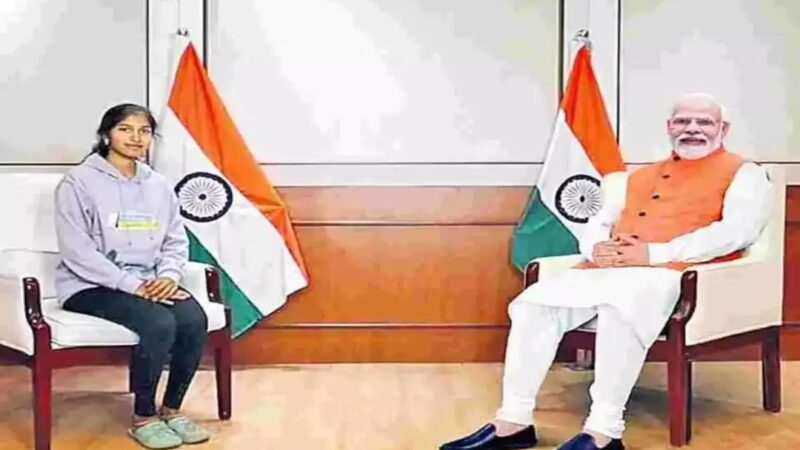 Telangana Student Meets Prime Minister Modi in Delhi: A Moment of Pride and Inspiration