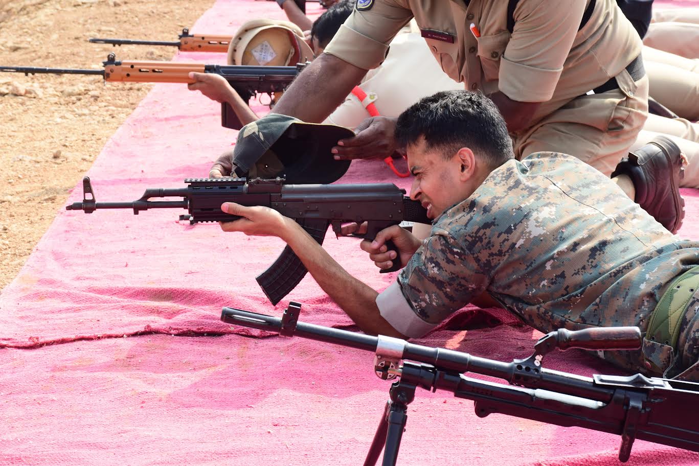 Police Officials Enhance Shooting Skills in Annual Firing Practice Session in Rajanna Sircilla