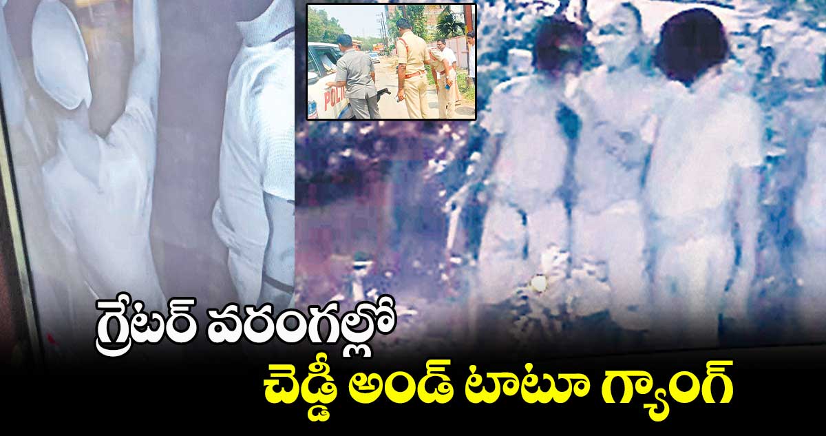 Cheddi & Tattoo Gang Strikes in Warangal : Bold Heist Shocks Locals
