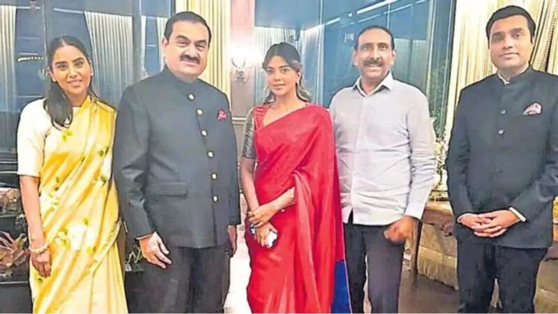 Gautam Adani Visits Hyderabad, Meets Prathima Group Chairman Boinipally Srinivas Rao