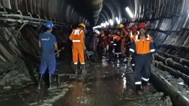 Srisailam Tunnel Tragedy:No Signs of Missing Workers and Engineers