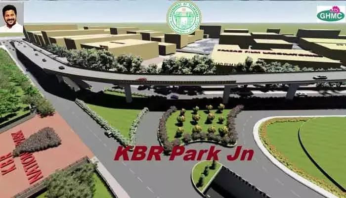 Land Acquisition Challenges hyderabad KBR Park Flyover Project
