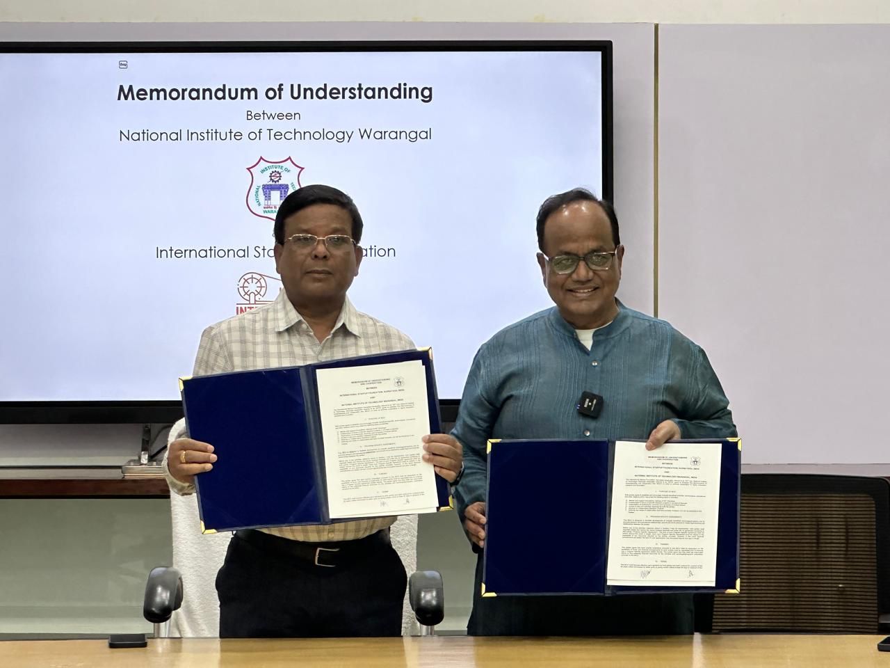 NIT Warangal Signs MoU with International Startup Foundation for Startup Development