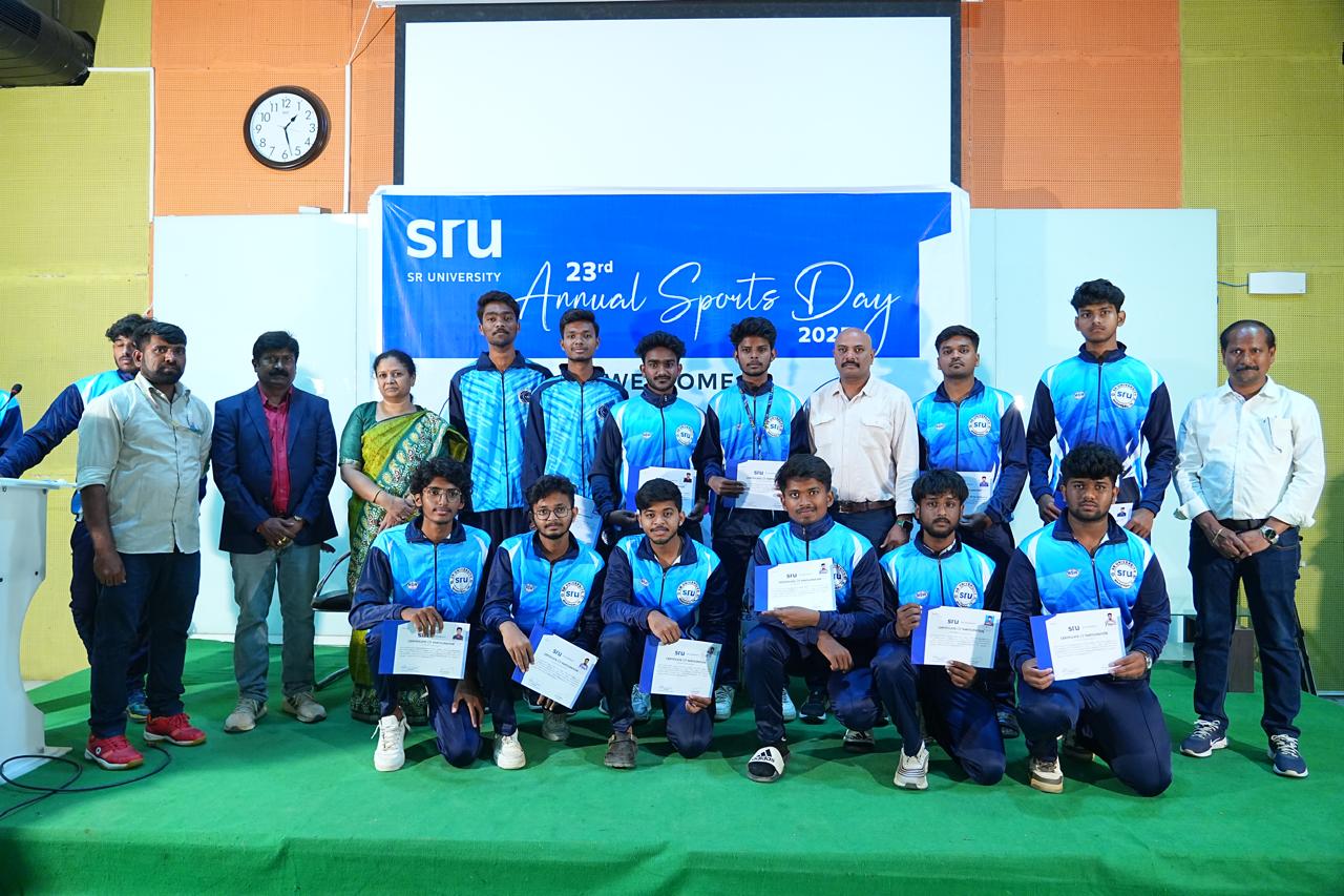 SR University Celebrates 23rd Annual Sports Day with Enthusiasm