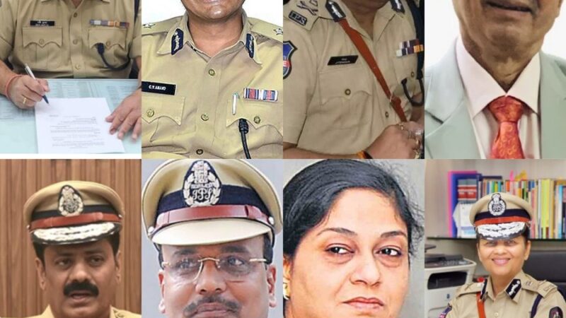 Eight Senior IPS Officers in the Race for Telangana DGP Post