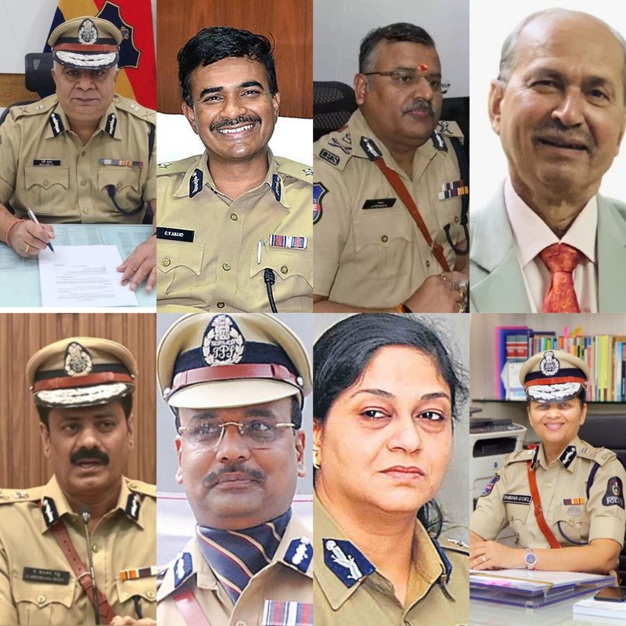 Eight Senior IPS Officers in the Race for Telangana DGP Post