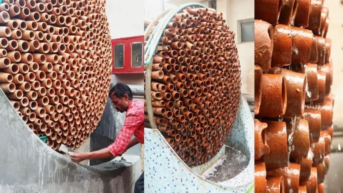 Terracotta Pipe Cooling System Offers Eco-Friendly Alternative to Traditional Air Conditioners