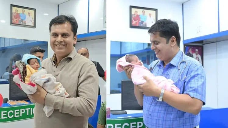 Dr. Ganesh Rakh: A Doctor Who Celebrates the Birth of Baby Girls with Cake and Free Deliveries