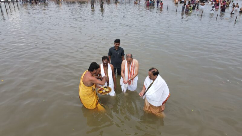 Grand Celebrations of Saraswati Pushkaralu at Triveni Sangamam
