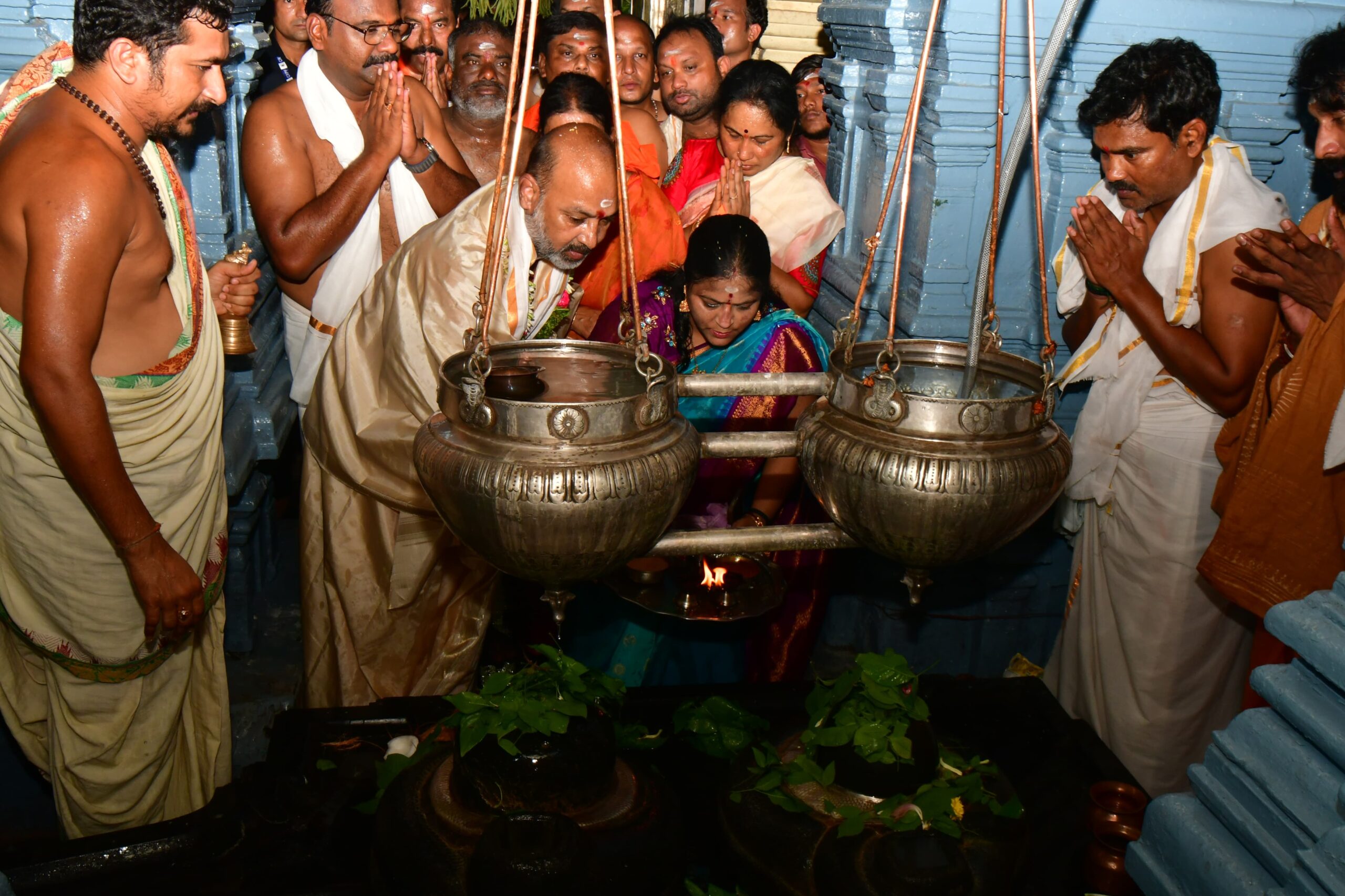Bandi Sanjay Slams State Government Over Poor Pushkaram Arrangements