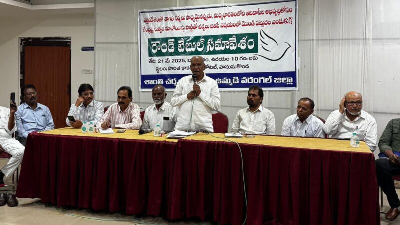 Justice Chandru Kumar Urges Peace Talks with Maoists