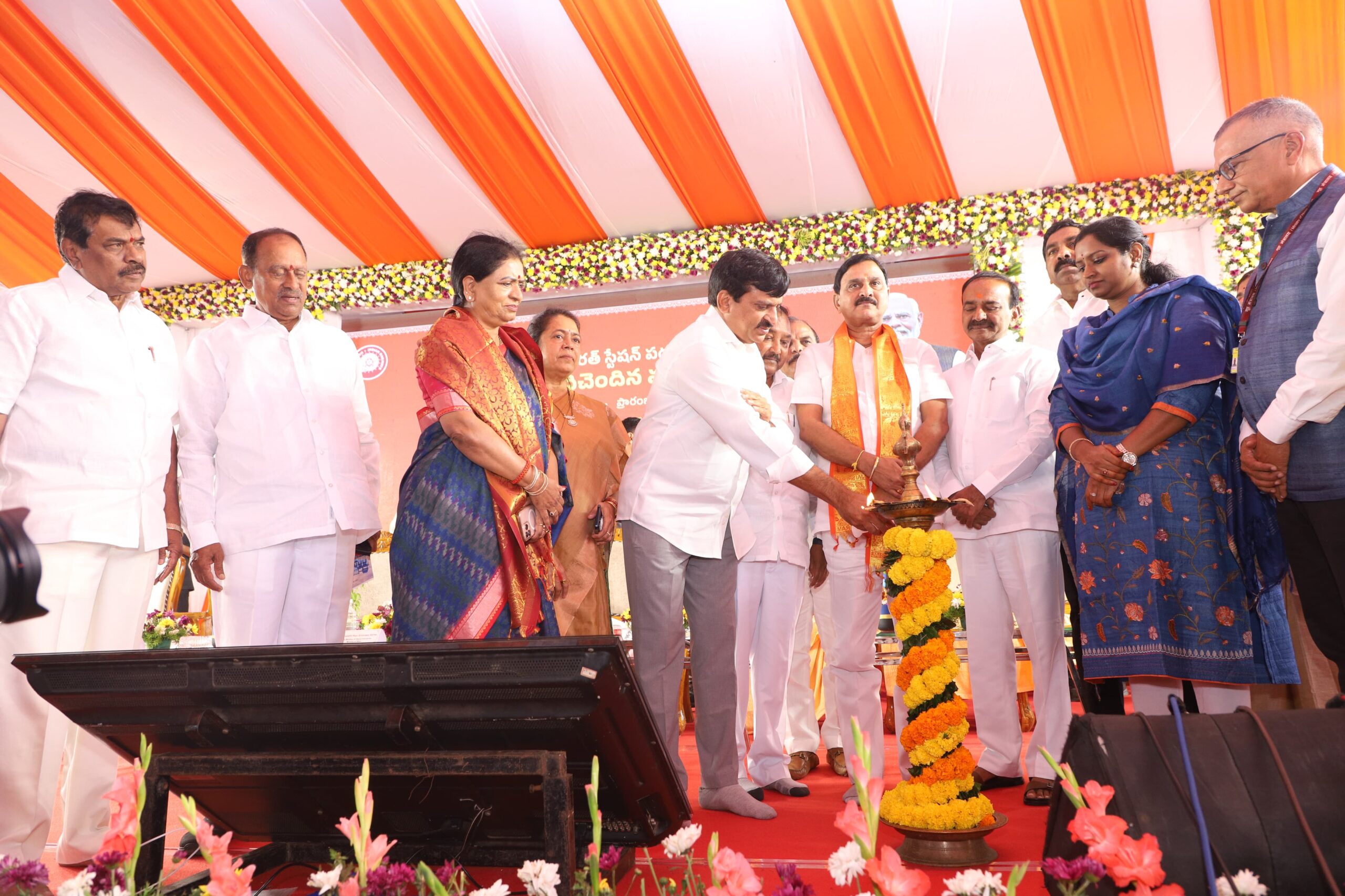 PM Modi Virtually Inaugurates Three Telangana Railway Stations Under Amrit Bharat Scheme