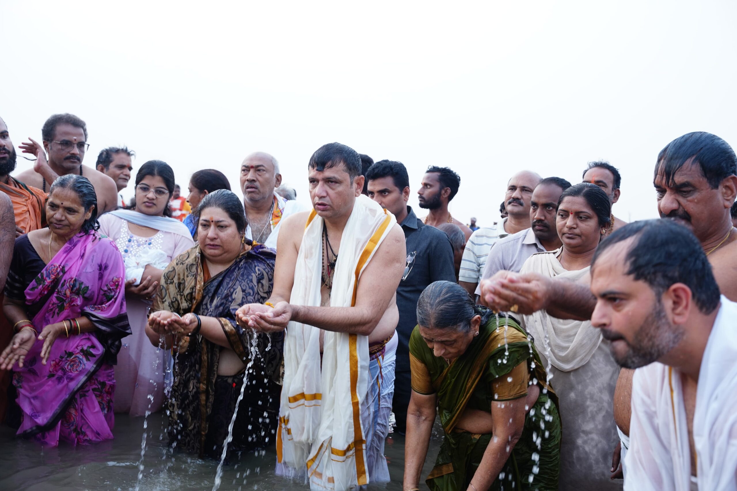 Grand Start to Saraswati Pushkaralu in Kaleshwaram